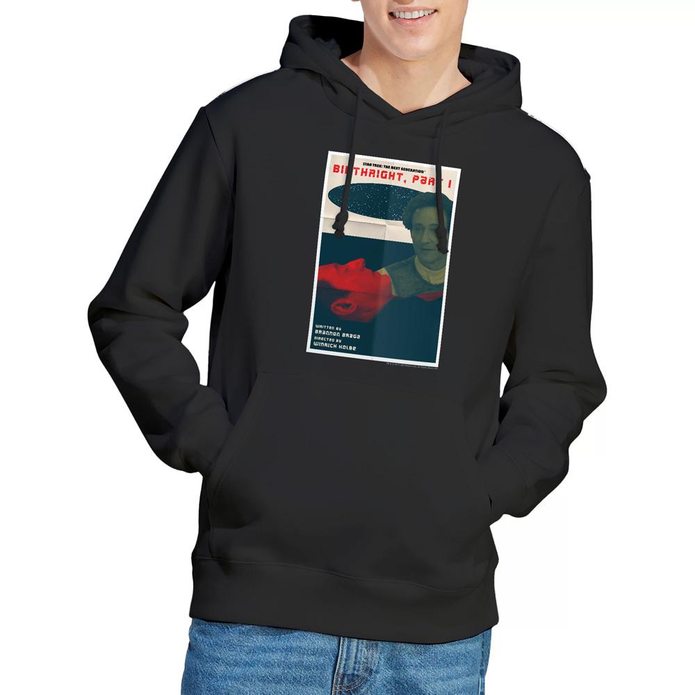 Black - Lifestyle - Star Trek Mens The Next Generation Season 6 Episode 16 Hoodie