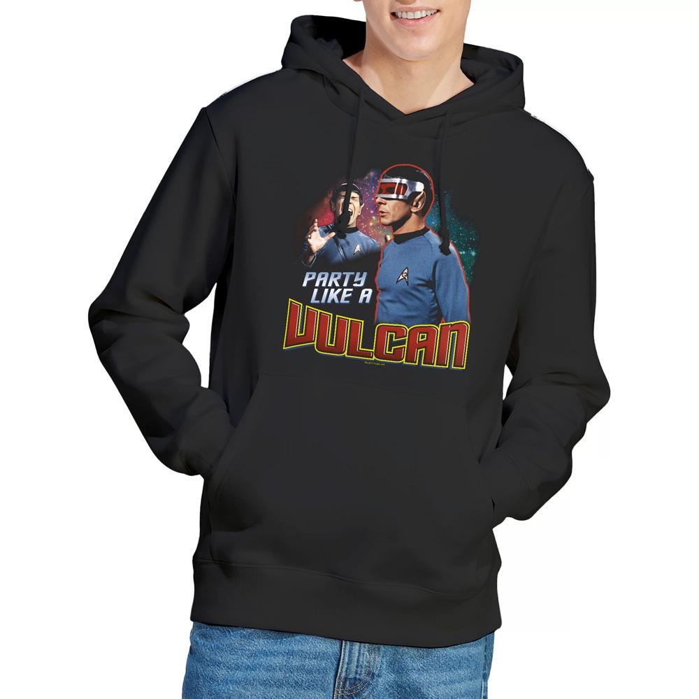 Black - Lifestyle - Star Trek Mens Party Like a Vulcan Hoodie