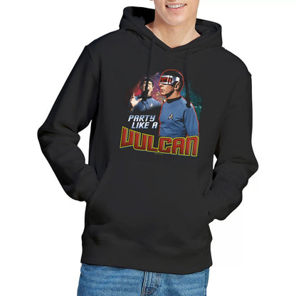Black - Lifestyle - Star Trek Mens Party Like a Vulcan Hoodie