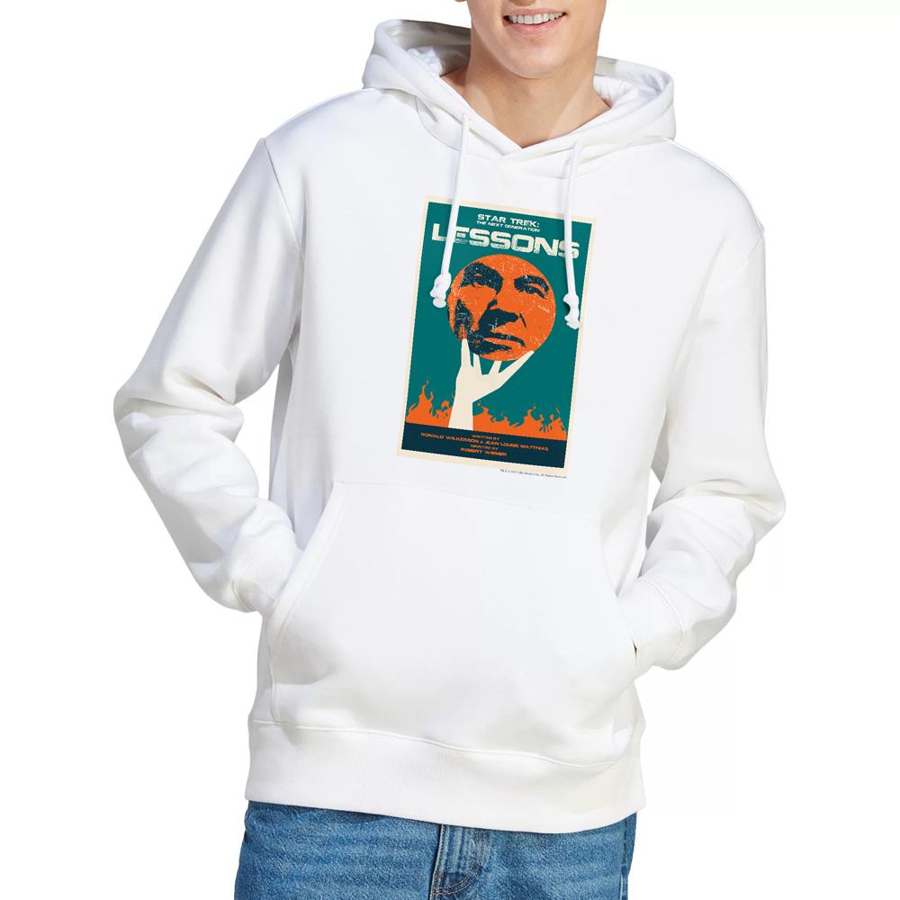 White - Lifestyle - Star Trek Mens The Next Generation Season 6 Episode 19 Hoodie
