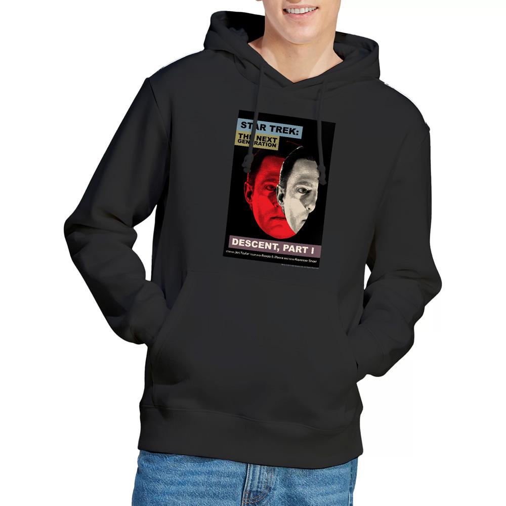 Black - Lifestyle - Star Trek Mens The Next Generation Season 6 Episode 26 Hoodie