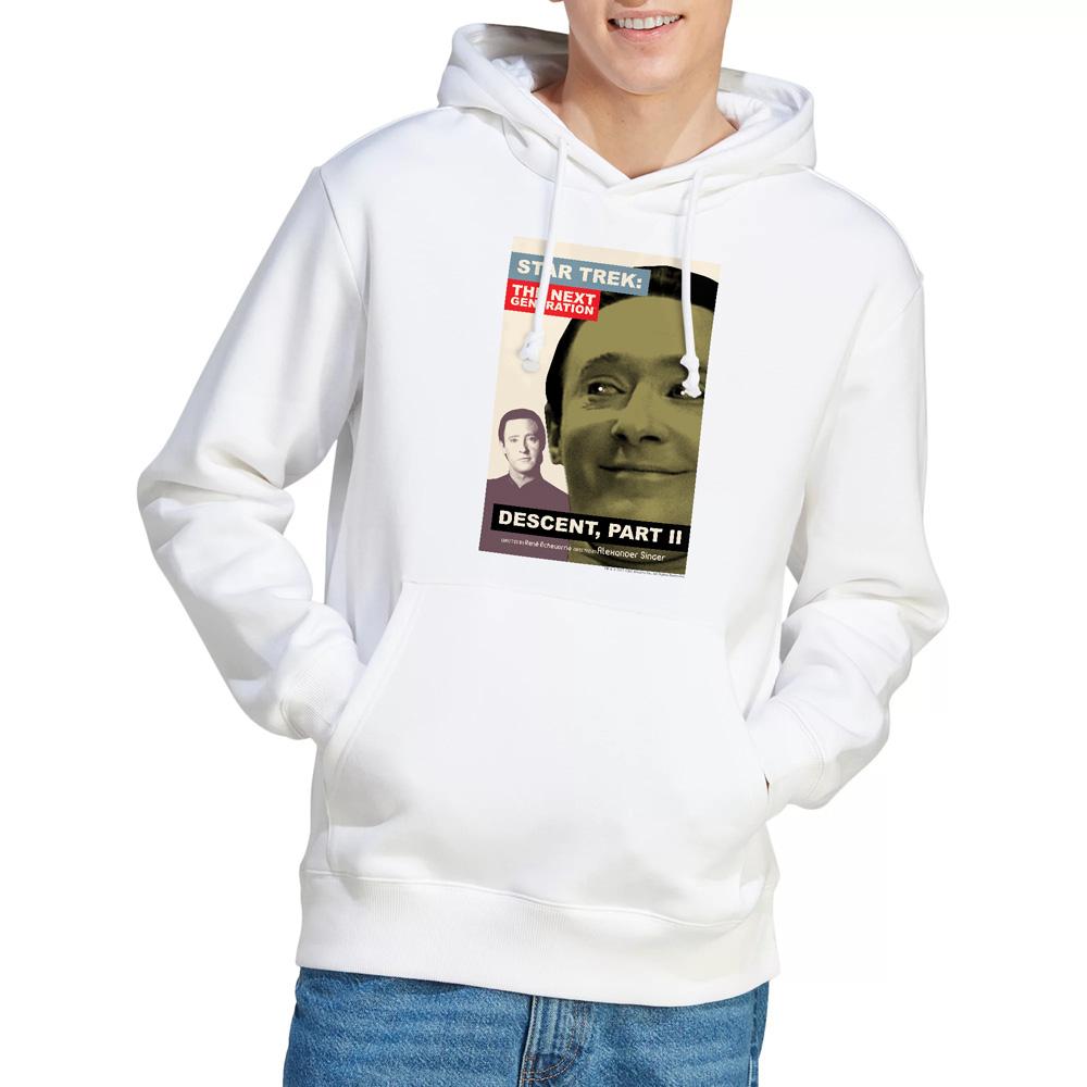White - Lifestyle - Star Trek Mens The Next Generation Season 7 Episode 1 Hoodie