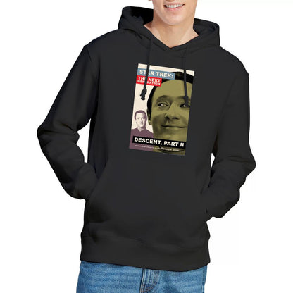 Black - Lifestyle - Star Trek Mens The Next Generation Season 7 Episode 1 Hoodie