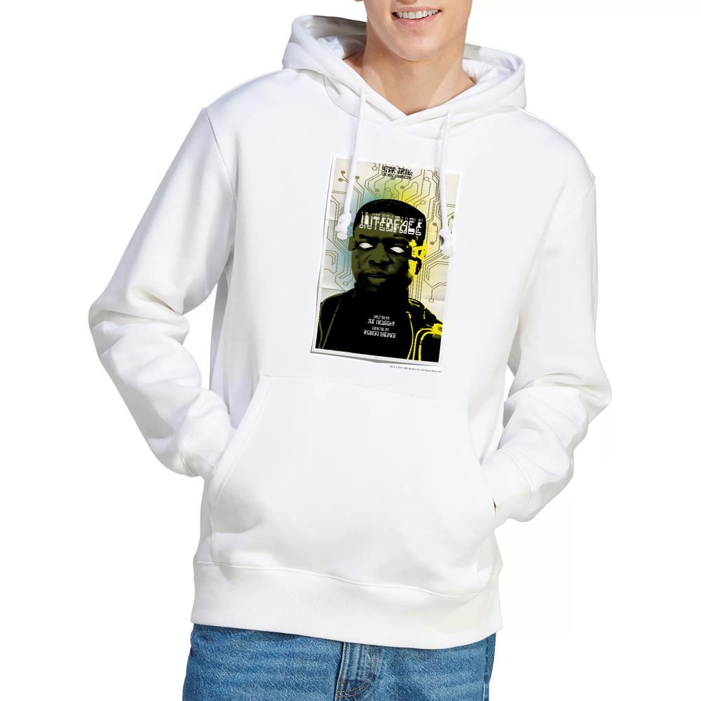 White - Lifestyle - Star Trek Mens The Next Generation Season 7 Episode 3 Hoodie
