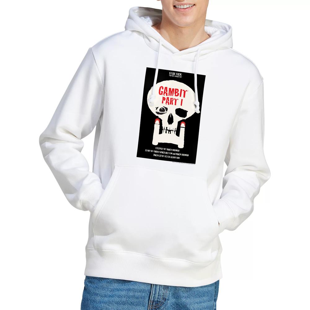 White - Lifestyle - Star Trek Mens The Next Generation Season 7 Episode 4 Hoodie
