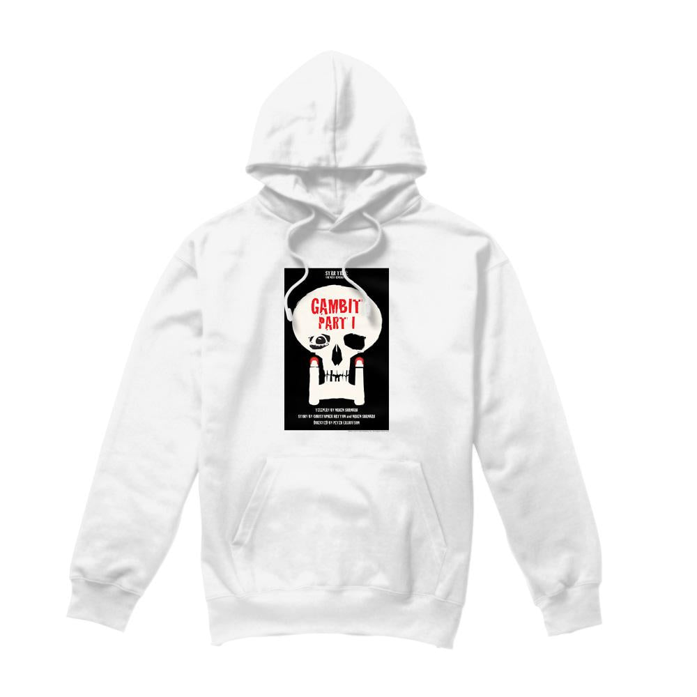 White - Front - Star Trek Mens The Next Generation Season 7 Episode 4 Hoodie
