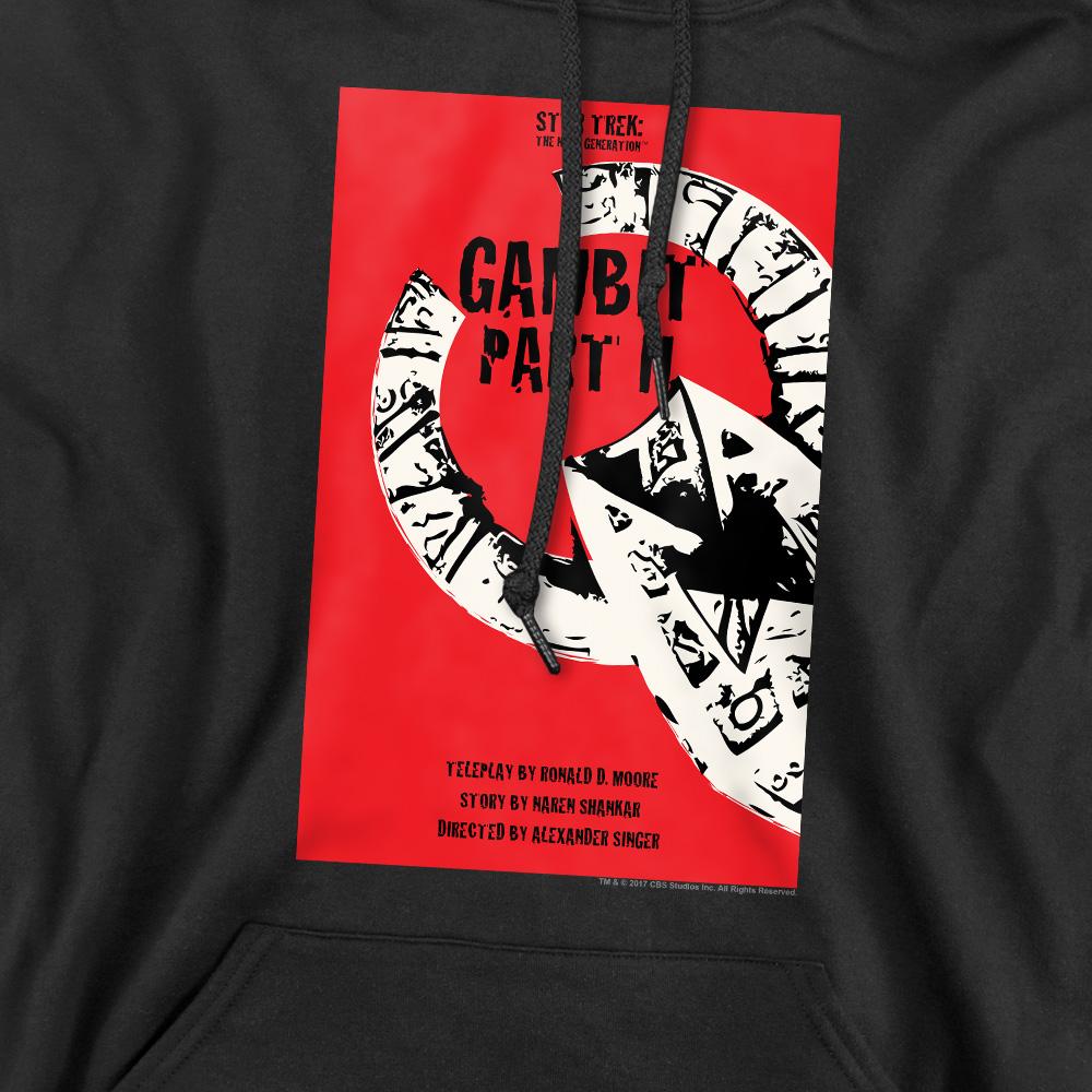 Black - Pack Shot - Star Trek Mens The Next Generation Season 7 Episode 5 Hoodie