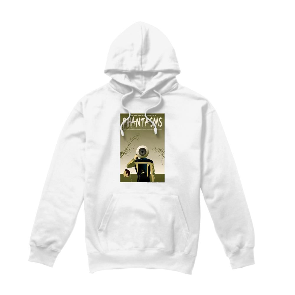 White - Front - Star Trek Mens The Next Generation Season 7 Episode 6 Hoodie
