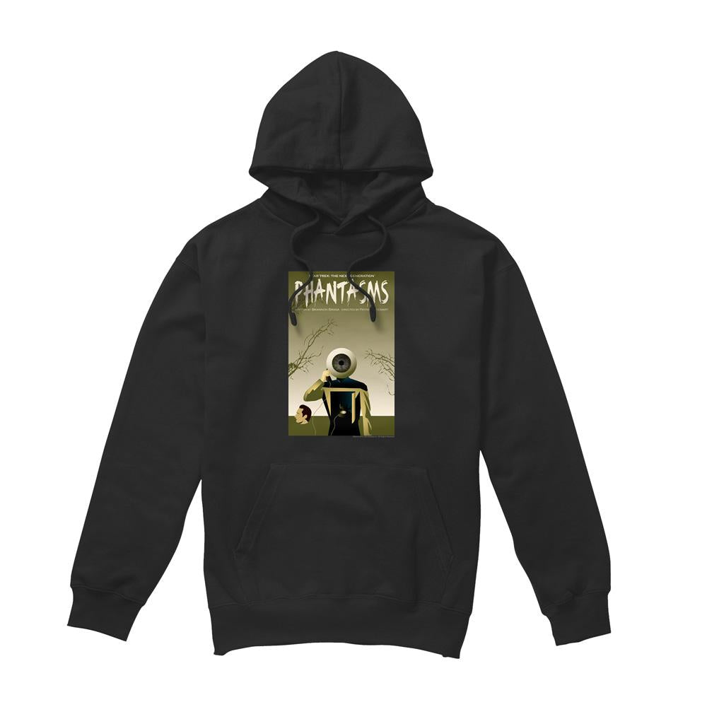 Black - Front - Star Trek Mens The Next Generation Season 7 Episode 6 Hoodie