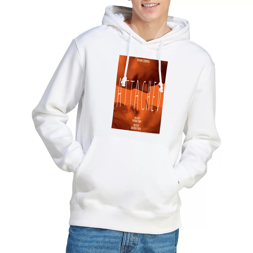 White - Lifestyle - Star Trek Mens The Next Generation Season 7 Episode 8 Hoodie