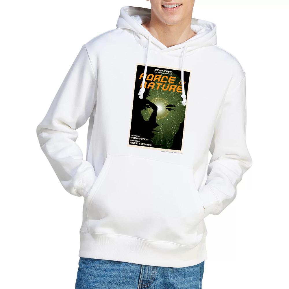 White - Lifestyle - Star Trek Mens The Next Generation Season 7 Episode 9 Hoodie