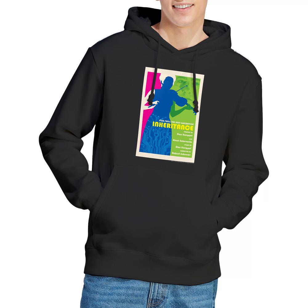 Black - Lifestyle - Star Trek Mens The Next Generation Season 7 Episode 10 Hoodie