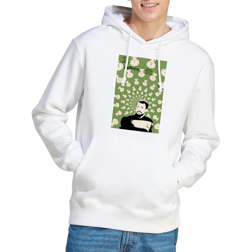 White - Lifestyle - Star Trek Mens The Next Generation Season 7 Episode 11 Hoodie