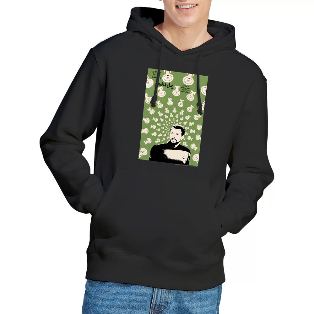 Black - Lifestyle - Star Trek Mens The Next Generation Season 7 Episode 11 Hoodie