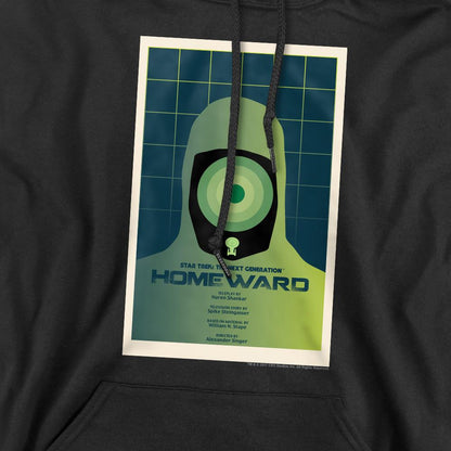 Black - Pack Shot - Star Trek Mens The Next Generation Season 7 Episode 13 Hoodie