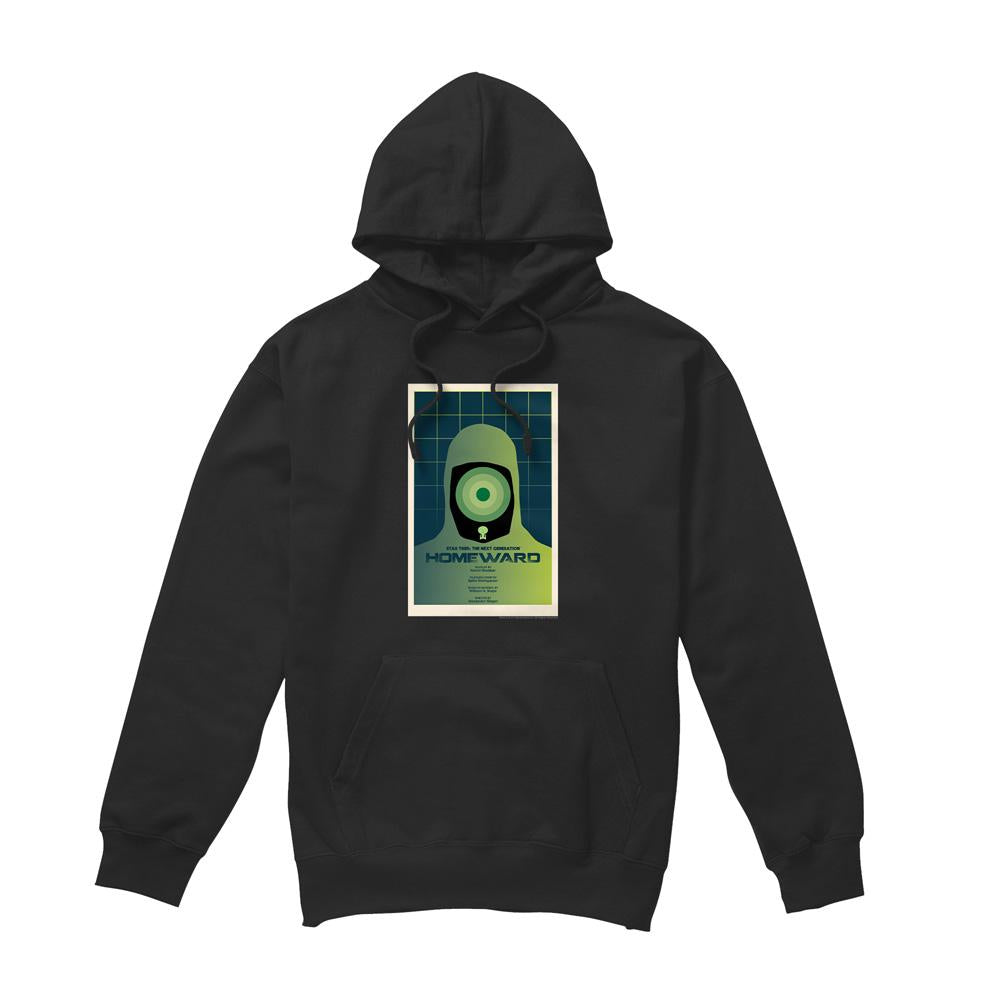 Black - Front - Star Trek Mens The Next Generation Season 7 Episode 13 Hoodie