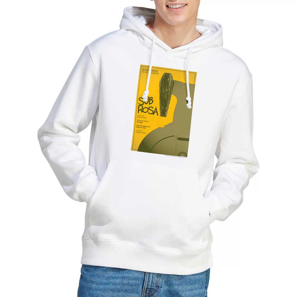 White - Lifestyle - Star Trek Mens The Next Generation Season 7 Episode 14 Hoodie