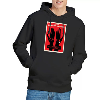 Black - Lifestyle - Star Trek Mens The Next Generation Season 7 Episode 15 Hoodie