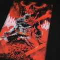 Black-Red-Grey - Side - Batman Mens Graveyard T-Shirt
