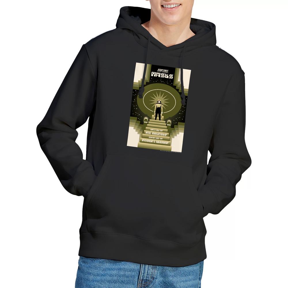 Black - Lifestyle - Star Trek Mens The Next Generation Season 7 Episode 17 Hoodie
