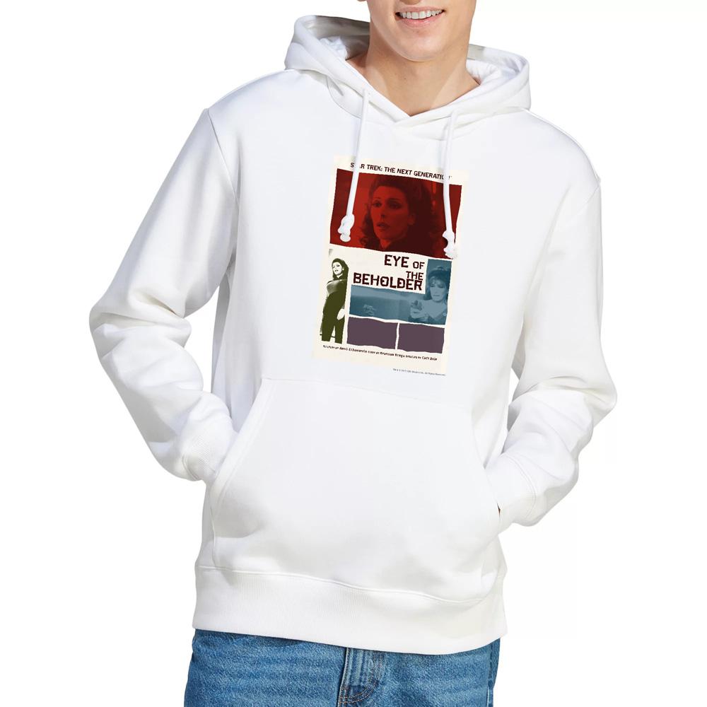 White - Lifestyle - Star Trek Mens The Next Generation Season 7 Episode 18 Hoodie