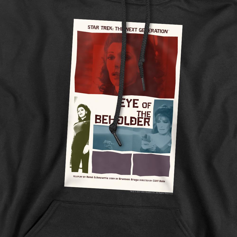 Black - Pack Shot - Star Trek Mens The Next Generation Season 7 Episode 18 Hoodie