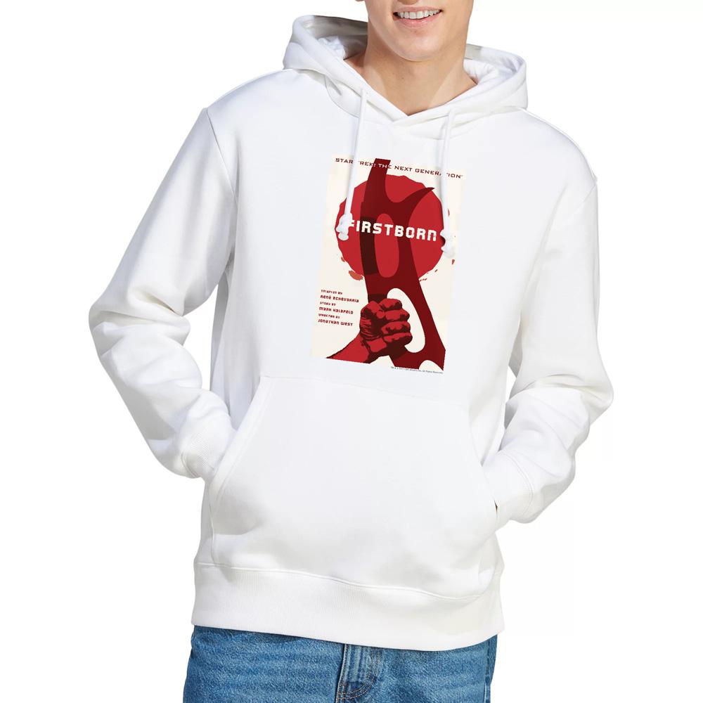 White - Lifestyle - Star Trek Mens The Next Generation Season 7 Episode 21 Hoodie
