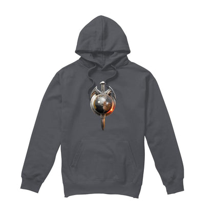 Charcoal - Front - Star Trek Mens Terran Empire Hoodie