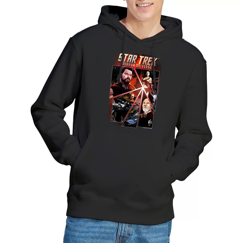 Black - Lifestyle - Star Trek Mens Panels Hoodie