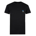 Black - Front - Batman Mens Embroidered T-Shirt