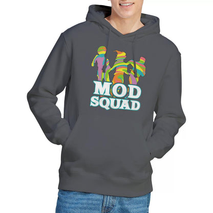 Charcoal - Lifestyle - The Mod Squad Mens Run Groovy Hoodie