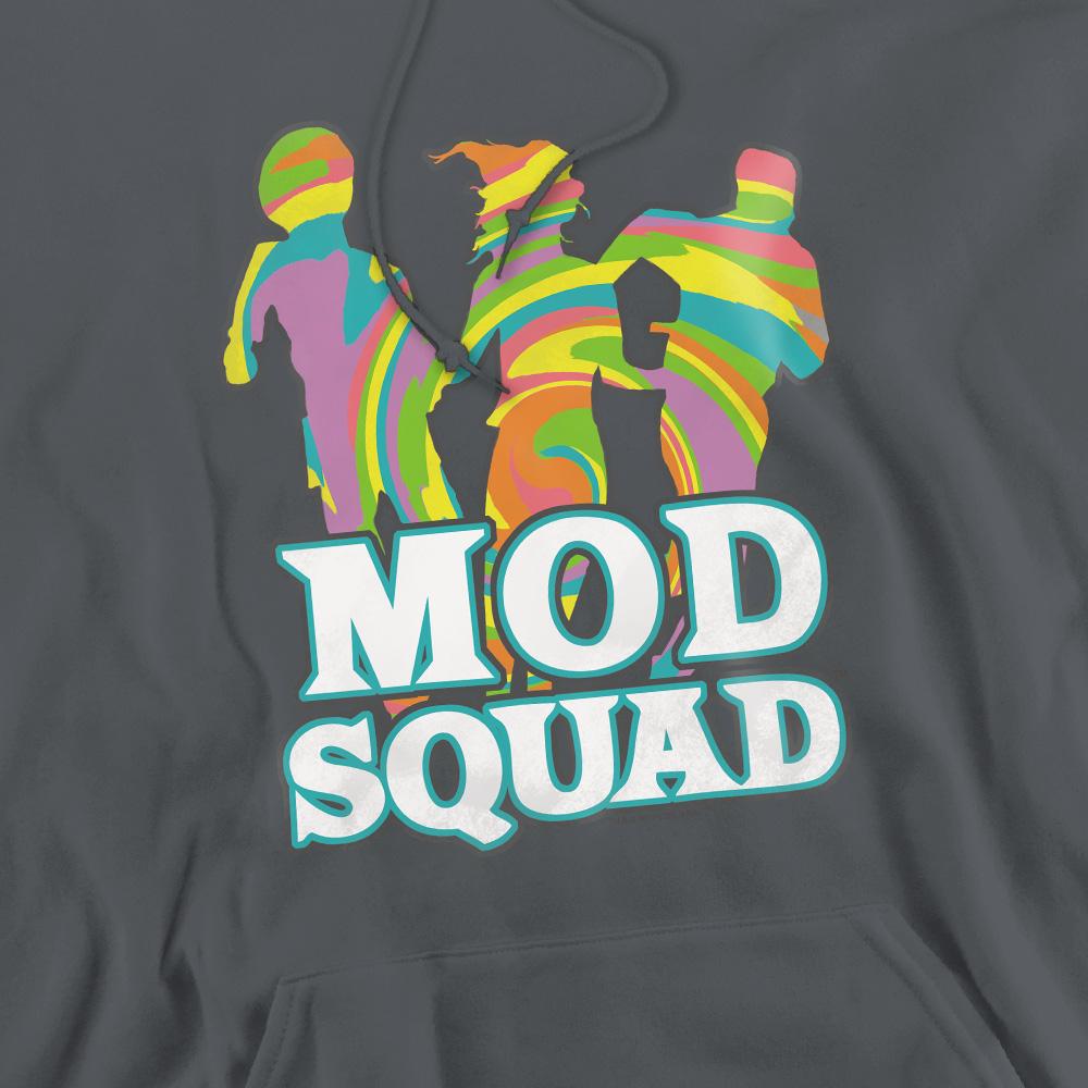 Charcoal - Pack Shot - The Mod Squad Mens Run Groovy Hoodie