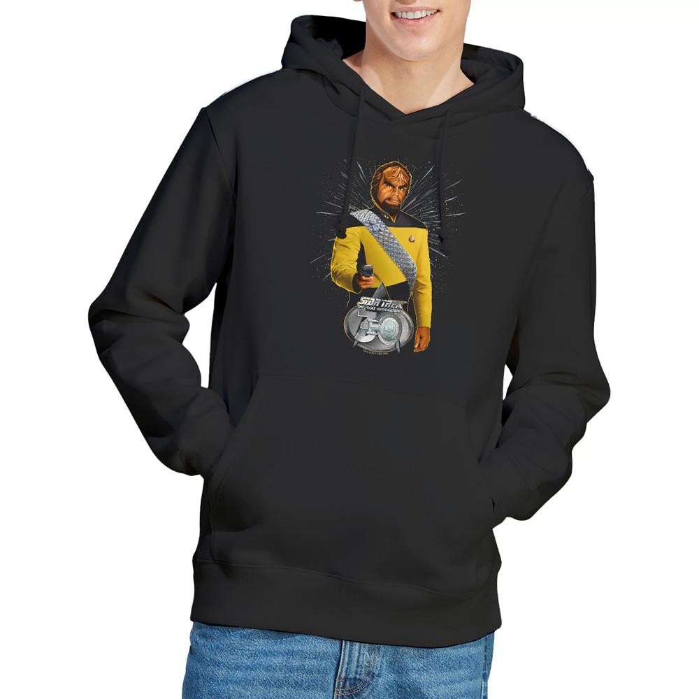Black - Lifestyle - Star Trek Mens 30 Worf Hoodie