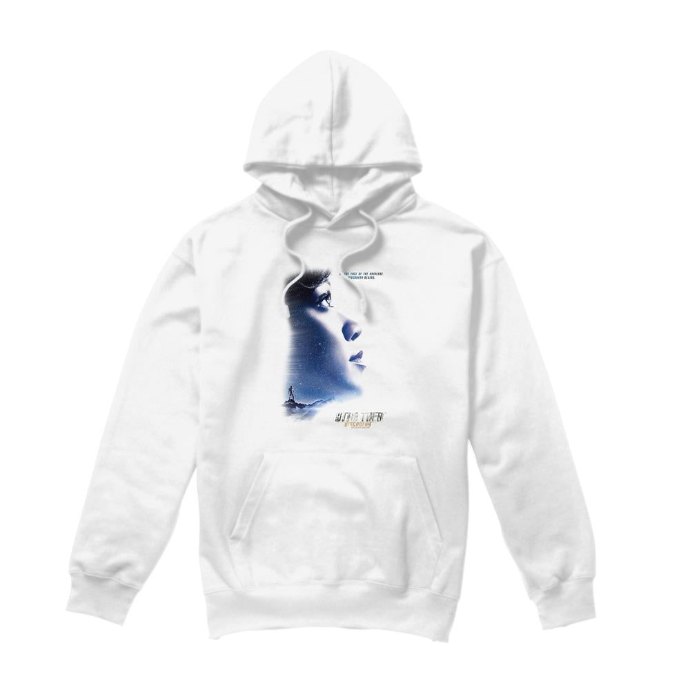 White - Back - Star Trek: Discovery Mens Discovery Begins Hoodie