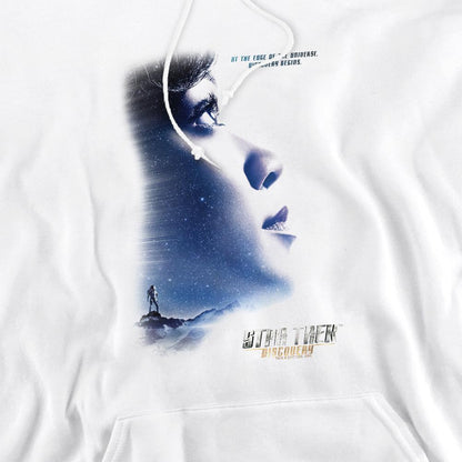 White - Side - Star Trek: Discovery Mens Discovery Begins Hoodie