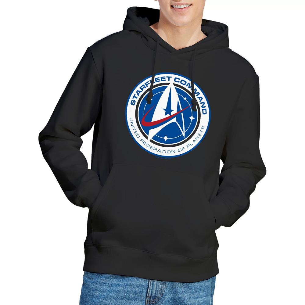 Black - Lifestyle - Star Trek: Discovery Mens Starfleet Command Hoodie