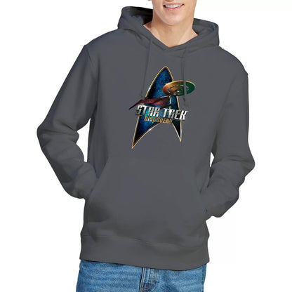 Charcoal - Lifestyle - Star Trek: Discovery Mens Deco Hoodie