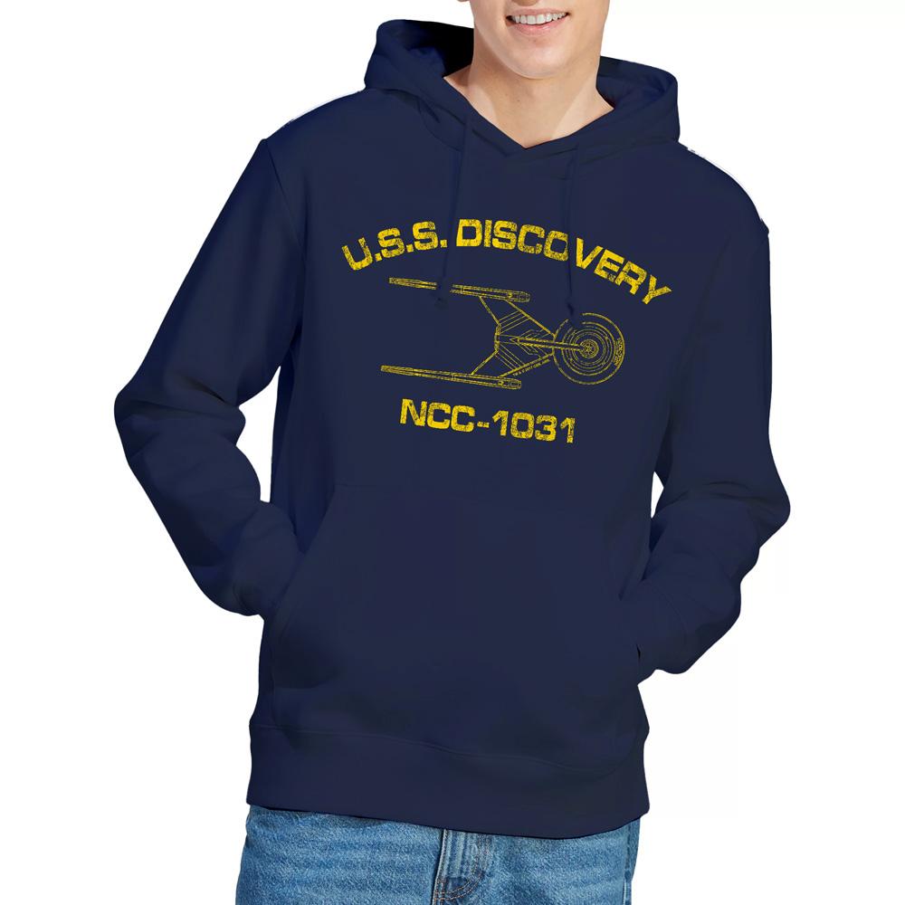 Navy - Lifestyle - Star Trek: Discovery Mens Athletic Hoodie