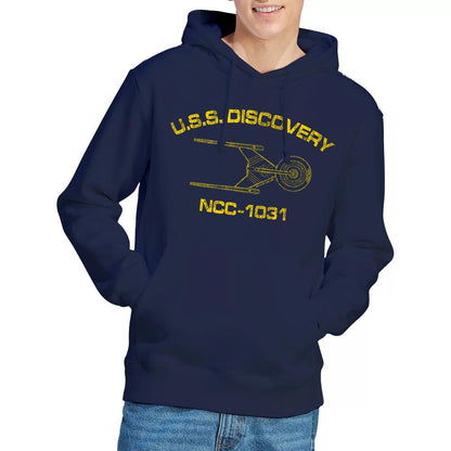 Navy - Lifestyle - Star Trek: Discovery Mens Athletic Hoodie