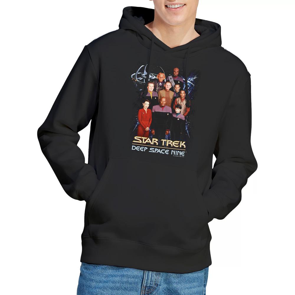Black - Lifestyle - Star Trek Mens DS9 Crew Hoodie