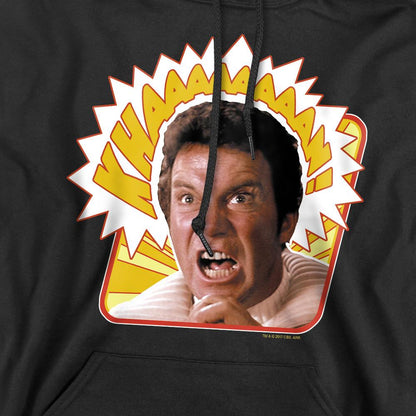 Black - Pack Shot - Star Trek Mens Khaaaaaan Hoodie