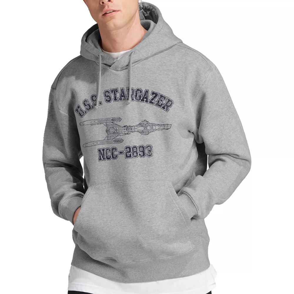 Sport Heather - Lifestyle - Star Trek Mens Stargazer Athletic Hoodie