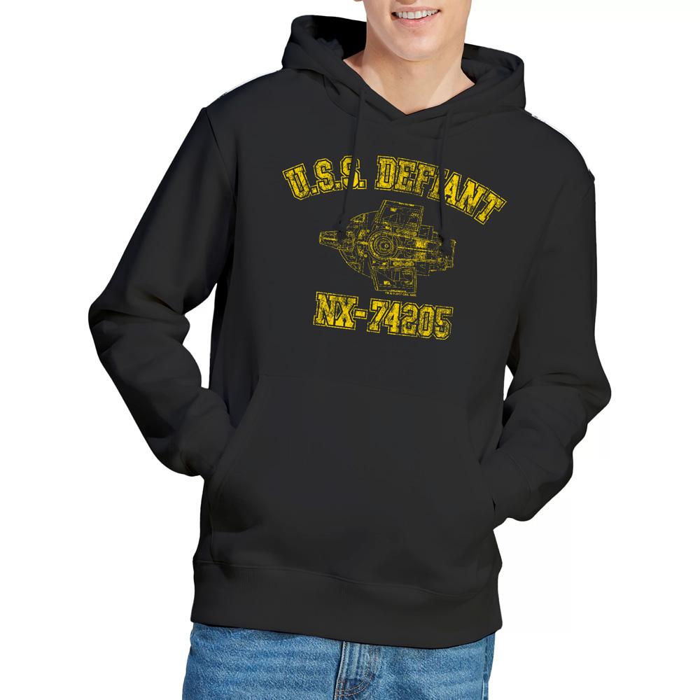 Black - Lifestyle - Star Trek Mens Defiant Athletic Hoodie