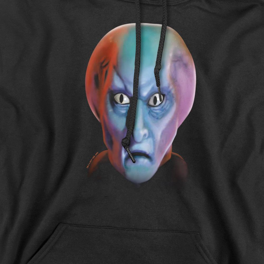 Black - Pack Shot - Star Trek Mens Balok Head Hoodie
