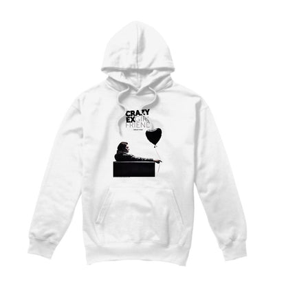 White - Front - Crazy Ex-Girlfriend Mens Crazy Mad Hoodie
