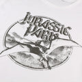 White - Side - Jurassic Park Womens-Ladies Rocks T-Shirt
