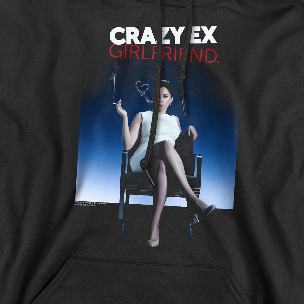 Black - Pack Shot - Crazy Ex-Girlfriend Mens Crazy Instinct Hoodie