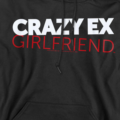 Black - Pack Shot - Crazy Ex-Girlfriend Mens Logo Hoodie