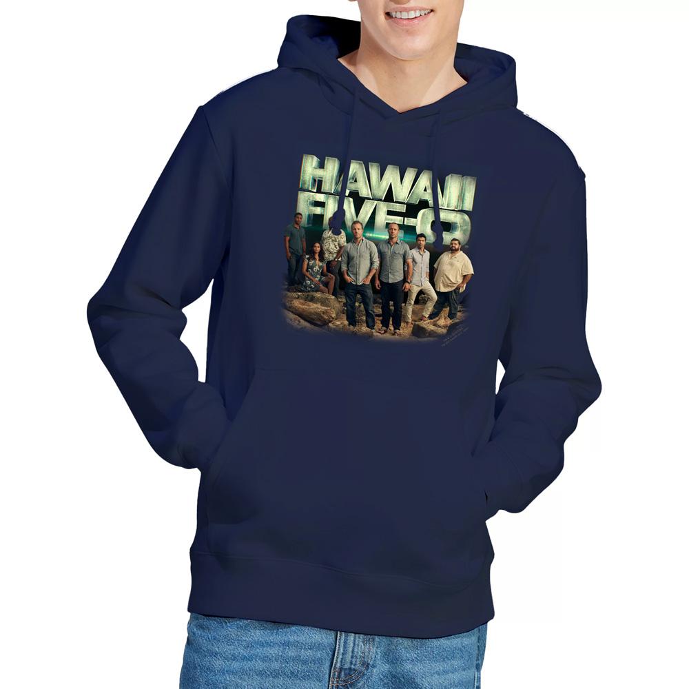 Navy - Lifestyle - Hawaii Five-0 Mens Cast Hoodie