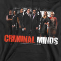 Black - Pack Shot - Criminal Minds Mens The Brain Trust Hoodie
